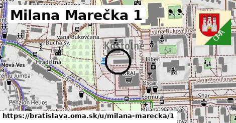 Milana Marečka 1, Bratislava