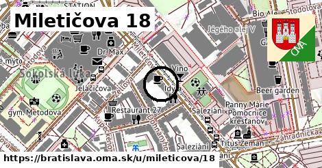 Miletičova 18, Bratislava