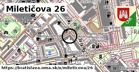Miletičova 26, Bratislava