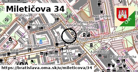 Miletičova 34, Bratislava
