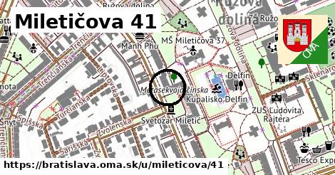 Miletičova 41, Bratislava