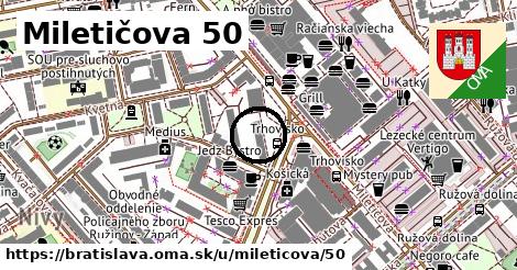 Miletičova 50, Bratislava