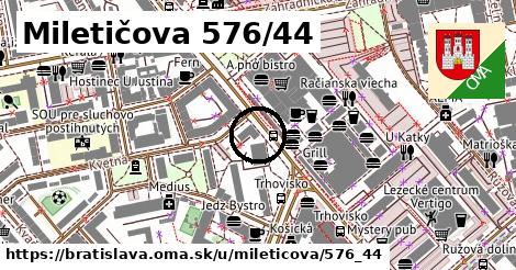 Miletičova 576/44, Bratislava