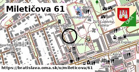 Miletičova 61, Bratislava