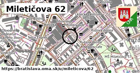 Miletičova 62, Bratislava