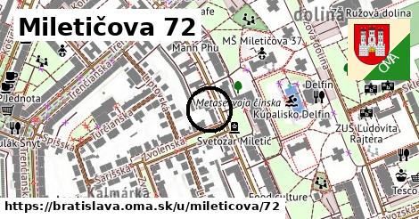 Miletičova 72, Bratislava