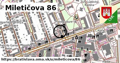 Miletičova 86, Bratislava