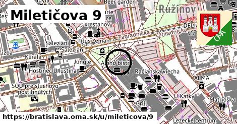 Miletičova 9, Bratislava