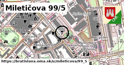 Miletičova 99/5, Bratislava