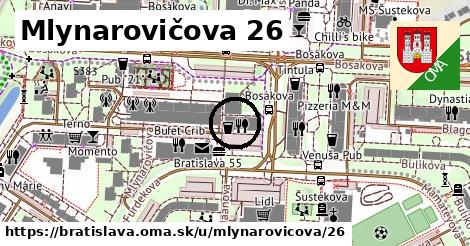 Mlynarovičova 26, Bratislava