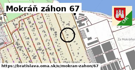 Mokráň záhon 67, Bratislava