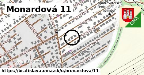 Monardová 11, Bratislava