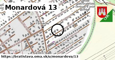 Monardová 13, Bratislava