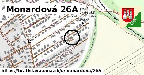 Monardová 26A, Bratislava