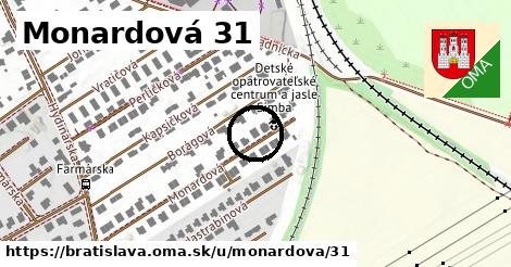 Monardová 31, Bratislava