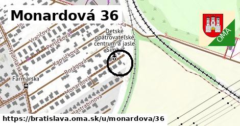 Monardová 36, Bratislava