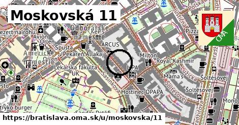 Moskovská 11, Bratislava