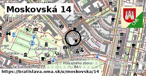 Moskovská 14, Bratislava