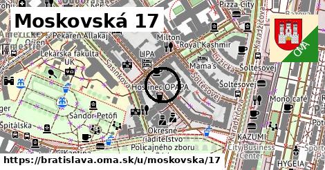 Moskovská 17, Bratislava