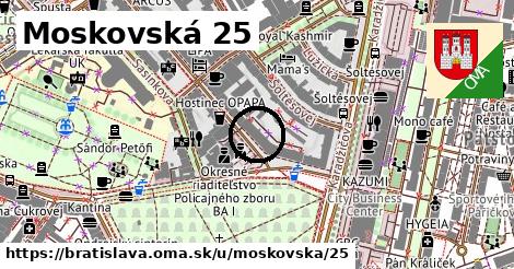 Moskovská 25, Bratislava