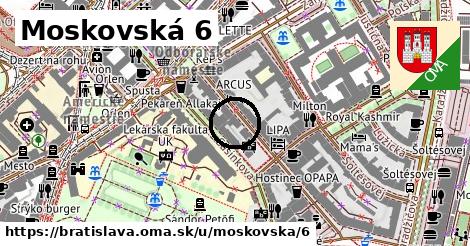 Moskovská 6, Bratislava