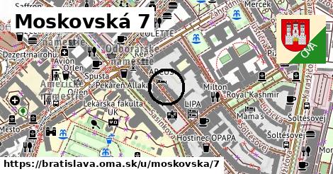 Moskovská 7, Bratislava