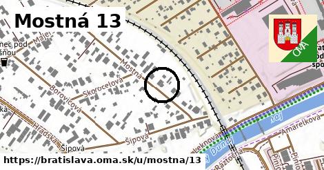 Mostná 13, Bratislava