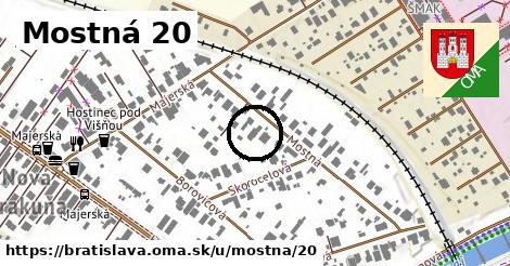 Mostná 20, Bratislava