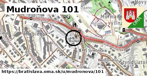 Mudroňova 101, Bratislava