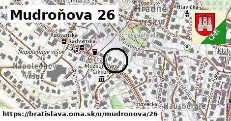 Mudroňova 26, Bratislava