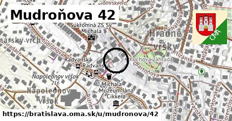 Mudroňova 42, Bratislava