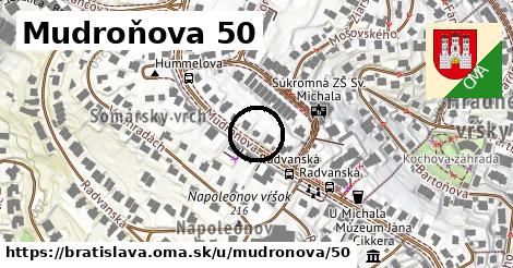 Mudroňova 50, Bratislava