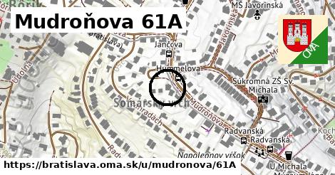 Mudroňova 61A, Bratislava