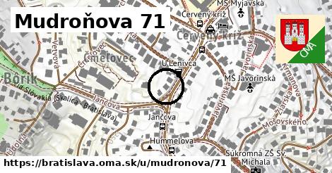 Mudroňova 71, Bratislava