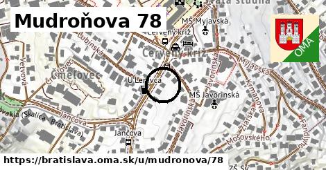 Mudroňova 78, Bratislava