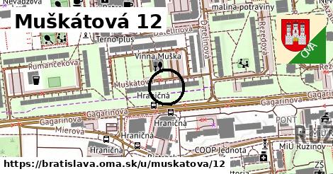 Muškátová 12, Bratislava