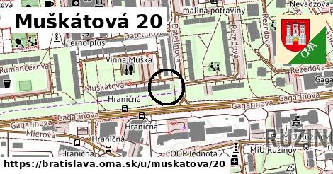 Muškátová 20, Bratislava