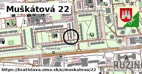 Muškátová 22, Bratislava