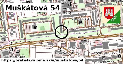 Muškátová 54, Bratislava