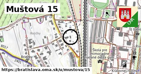 Muštová 15, Bratislava