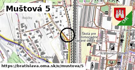 Muštová 5, Bratislava