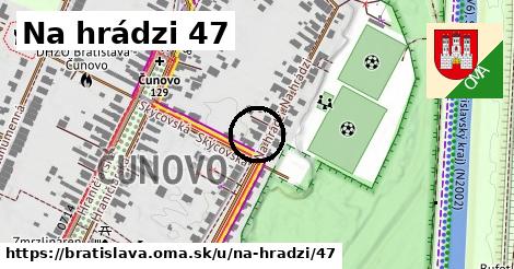 Na hrádzi 47, Bratislava