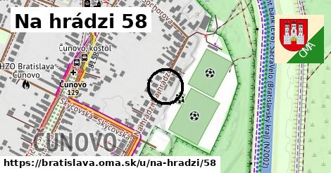 Na hrádzi 58, Bratislava