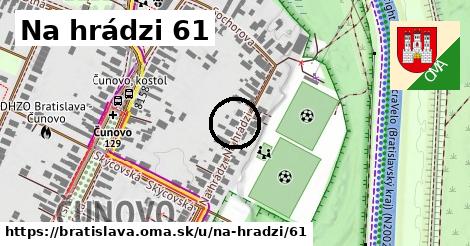 Na hrádzi 61, Bratislava