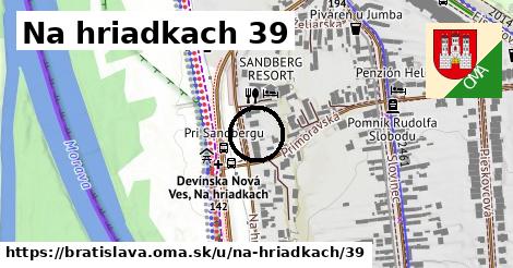 Na hriadkach 39, Bratislava