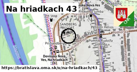 Na hriadkach 43, Bratislava