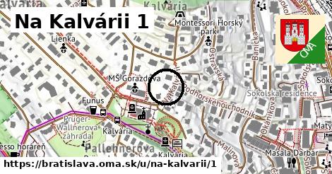 Na Kalvárii 1, Bratislava