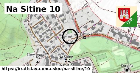 Na Sitine 10, Bratislava