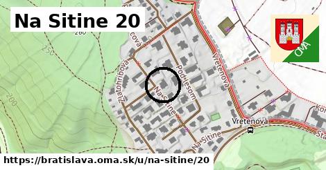 Na Sitine 20, Bratislava