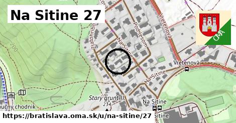 Na Sitine 27, Bratislava